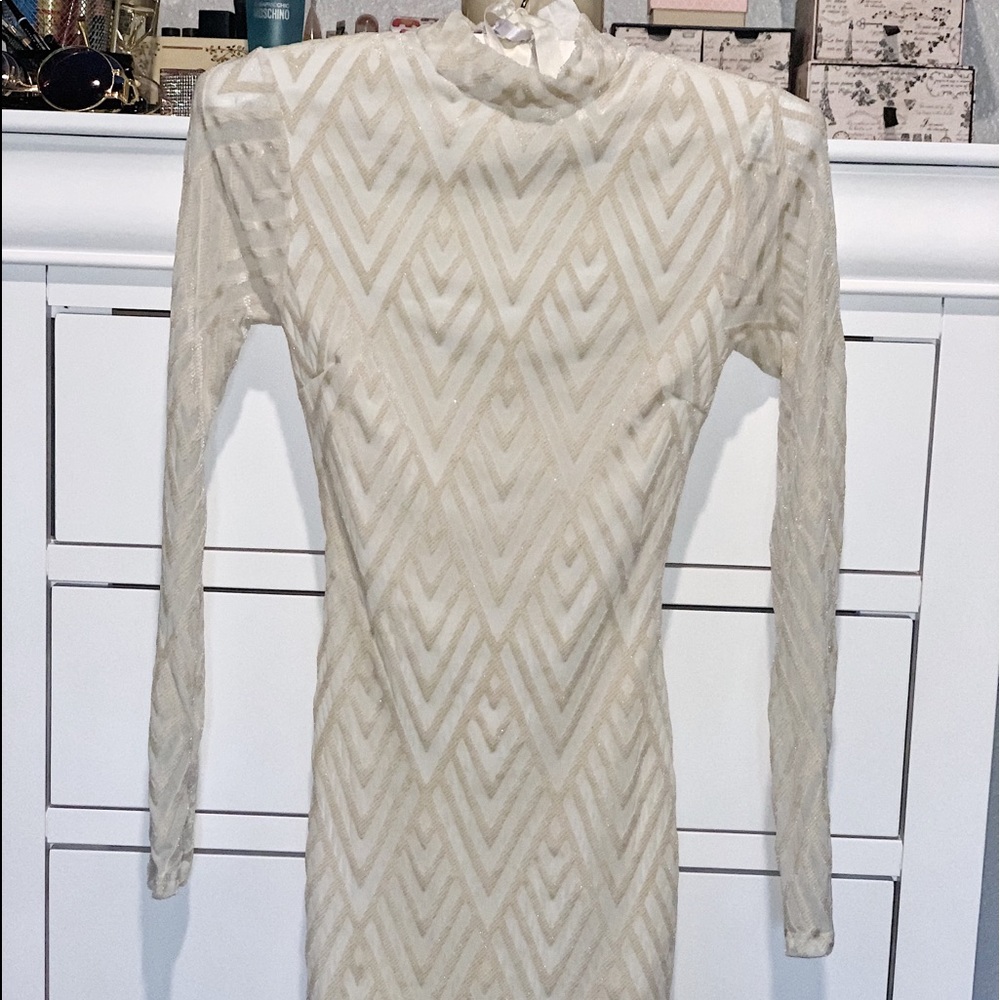 Snow a white Mini Cocktail Dress